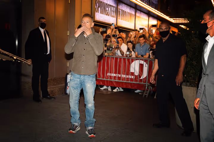 Springsteen on Broadway Return Production Photo