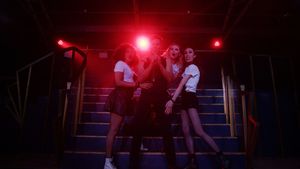 Fia Houston-Hamilton, John Addison, Johanna Stanton, Sophie Juge Photo