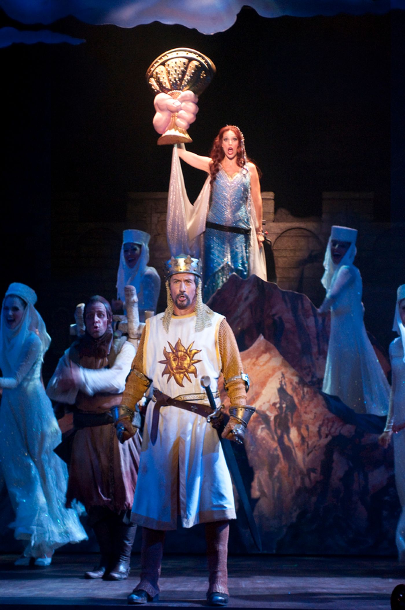 Photo Rewind: Charles Shaughnessy Stars in 2010 Production of SPAMALOT at Ogunquit Playhouse  Image