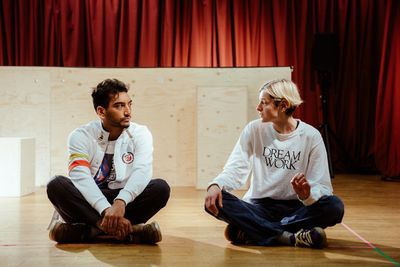 Emma Corrin & Nabhaan Rizwan Photo