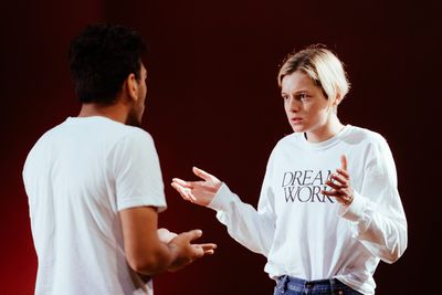 Emma Corrin & Nabhaan Rizwan Photo