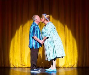 Les Dennis and Michael Ball Photo