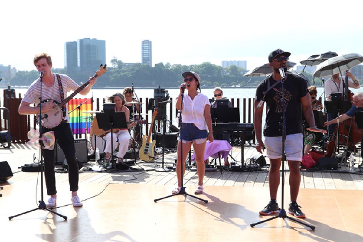 Nate Welda, Stephanie Hsu, Allan K. Washington at 