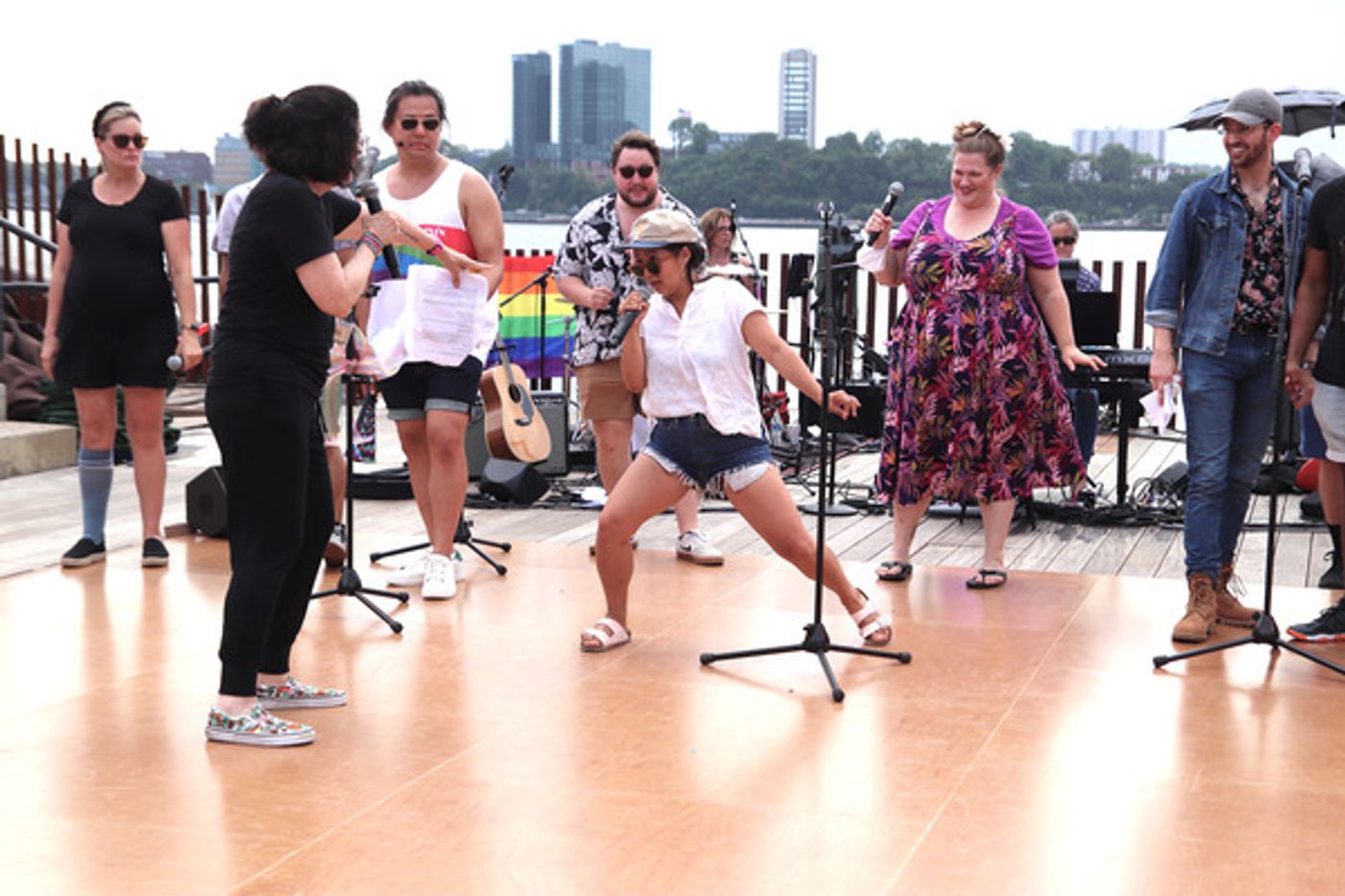 Photo Flash: In Rehearsal for TINA & FRIENDS: (BYOB) BRING YOUR OWN BEAUTIFUL on Little Island  Image