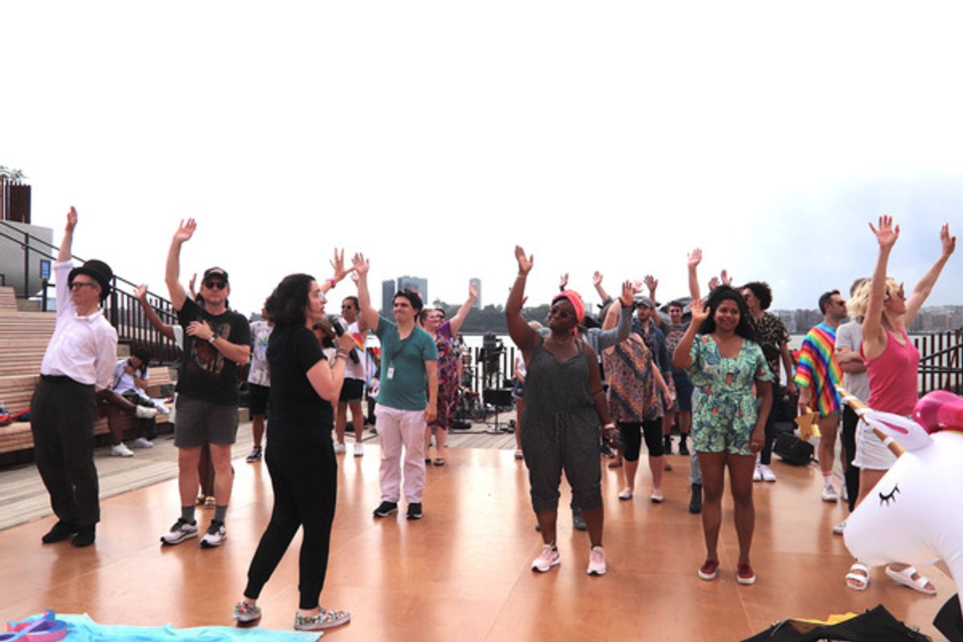 Photo Flash: In Rehearsal for TINA & FRIENDS: (BYOB) BRING YOUR OWN BEAUTIFUL on Little Island Photo Flash: In Rehearsal for TINA & FRIENDS: (BYOB) BRING YOUR OWN BEAUTIFUL on Little Island Image