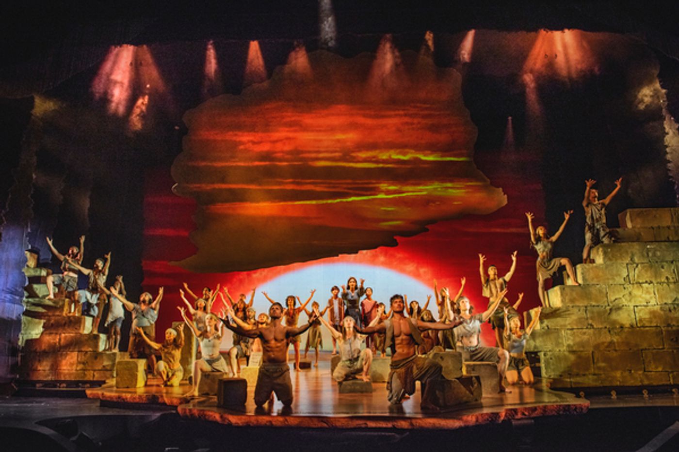 Photo Flash: THE PRINCE OF EGYPT Returns to London's?Dominion Theatre Tonight; Check Out All New Production Photos  Image