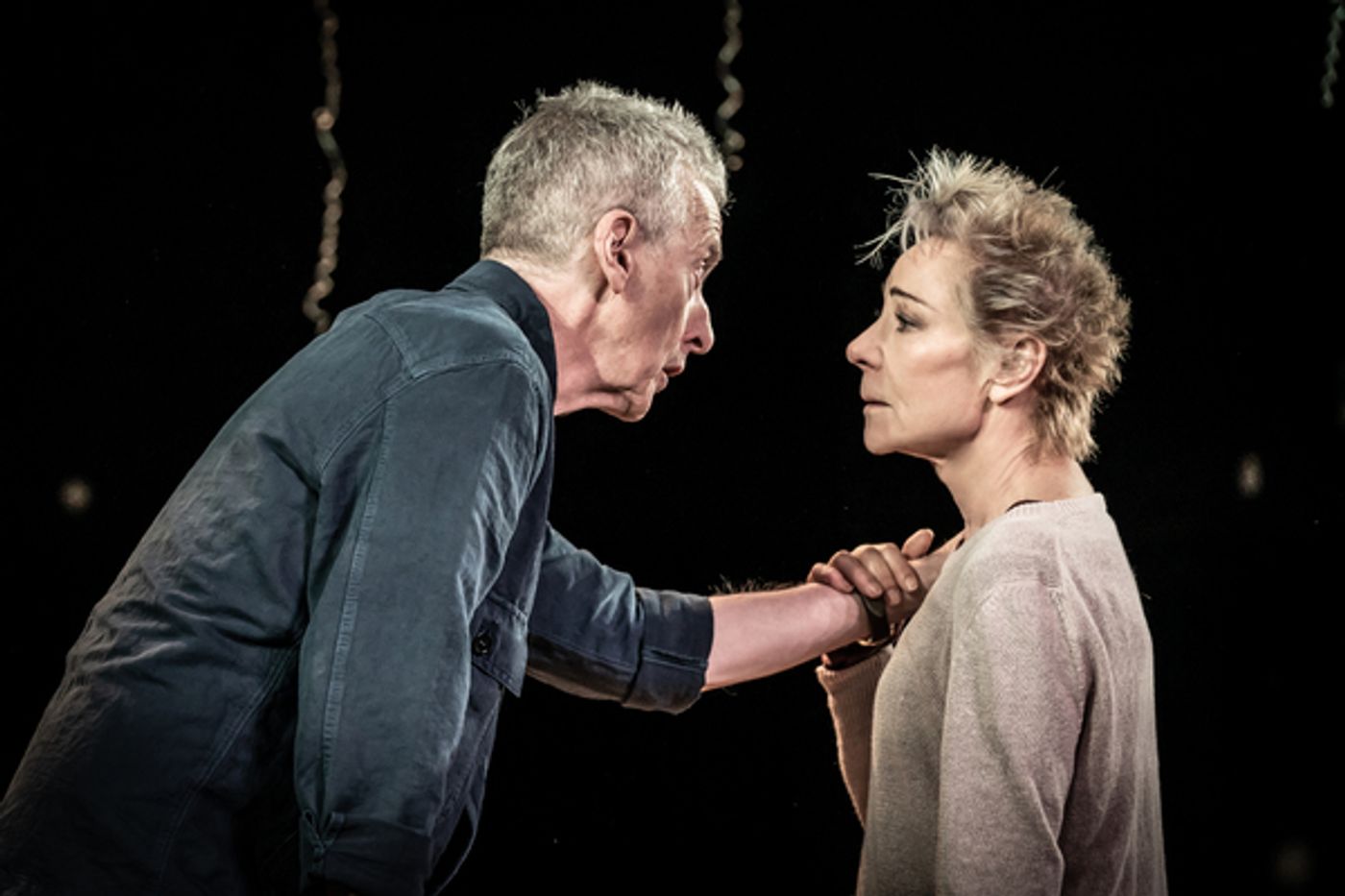 Photo Flash: First Look at Zoe Wanamaker and Peter Capaldi in CONSTELLATIONS  Image