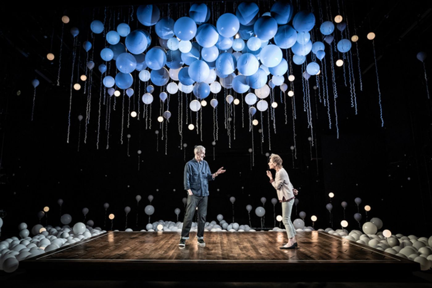 Photo Flash: First Look at Zoe Wanamaker and Peter Capaldi in CONSTELLATIONS  Image