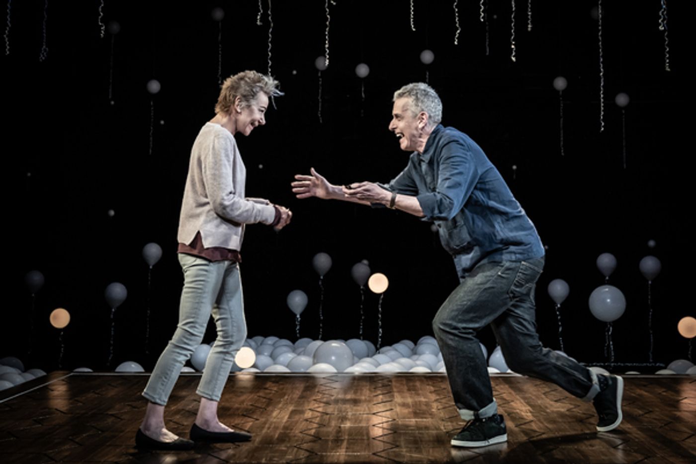 Photo Flash: First Look at Zoe Wanamaker and Peter Capaldi in CONSTELLATIONS  Image