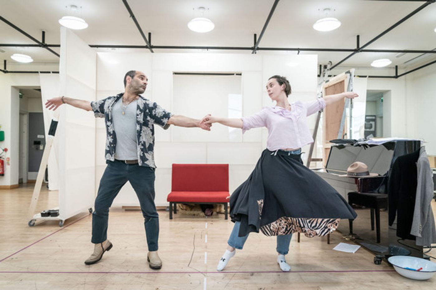 Photo Flash: Go Inside Rehearsals for Tennessee Williams' THE TWO CHARACTER PLAY at Hampstead Theatre Photo Flash: Go Inside Rehearsals for Tennessee Williams' THE TWO CHARACTER PLAY at Hampstead Theatre Image
