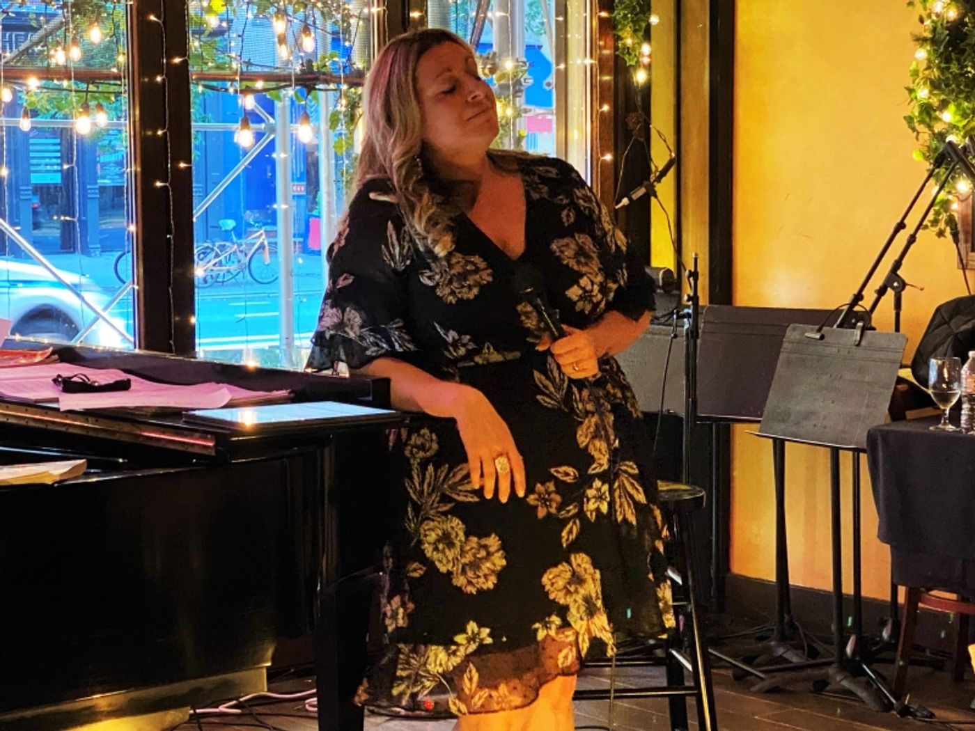 Review: CORINNA SOWERS ADLER Sweetens The Summer Night at The West Bank Cafe  Image