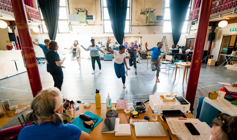Photo Flash: Inside Rehearsal For BAGDAD CAFE at the Old Vic — photo 12 of 12