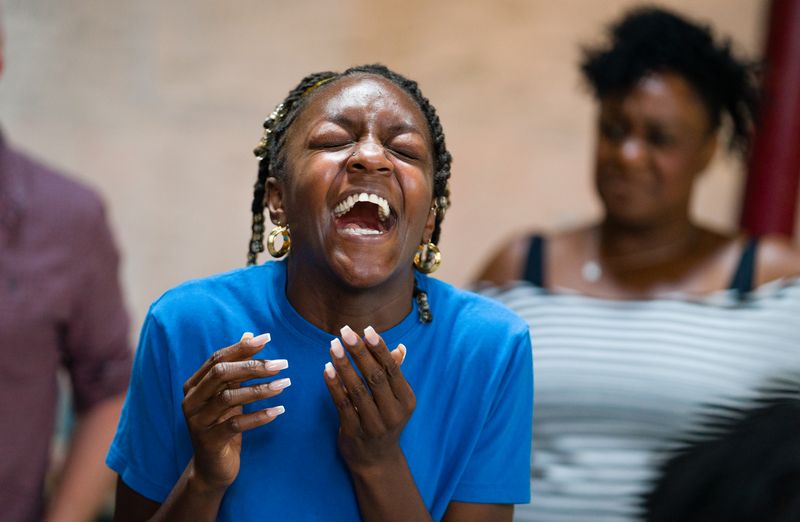 Photo Flash: Inside Rehearsal For BAGDAD CAFE at the Old Vic — photo 10 of 12