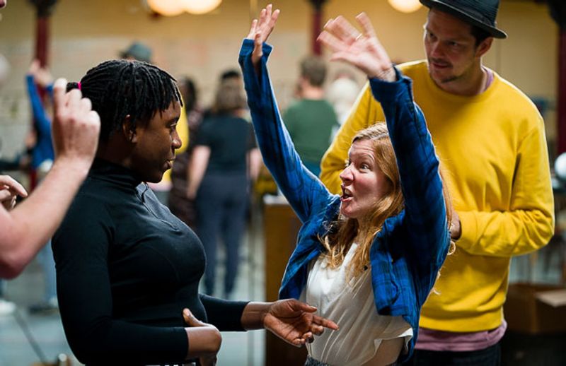 Photo Flash: Inside Rehearsal For BAGDAD CAFE at the Old Vic — photo 7 of 12