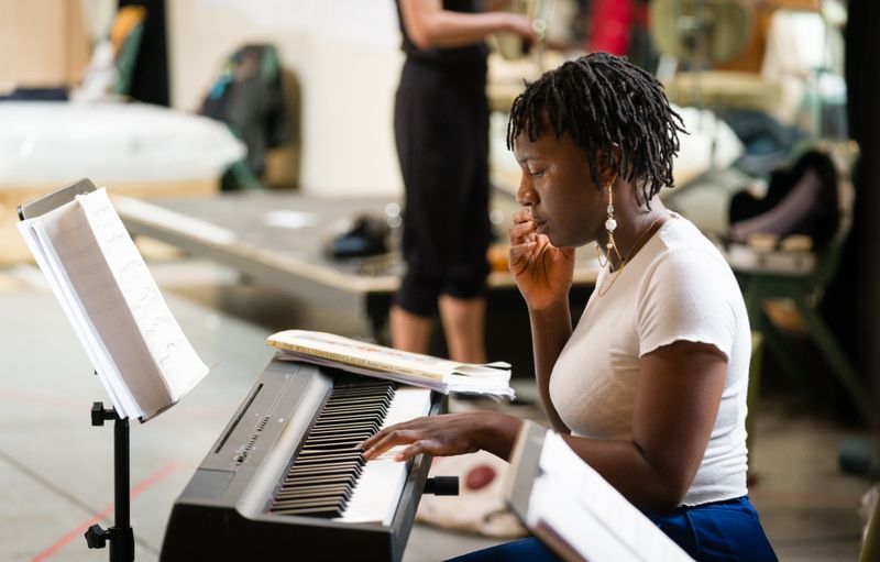 Photo Flash: Inside Rehearsal For BAGDAD CAFE at the Old Vic — photo 5 of 12
