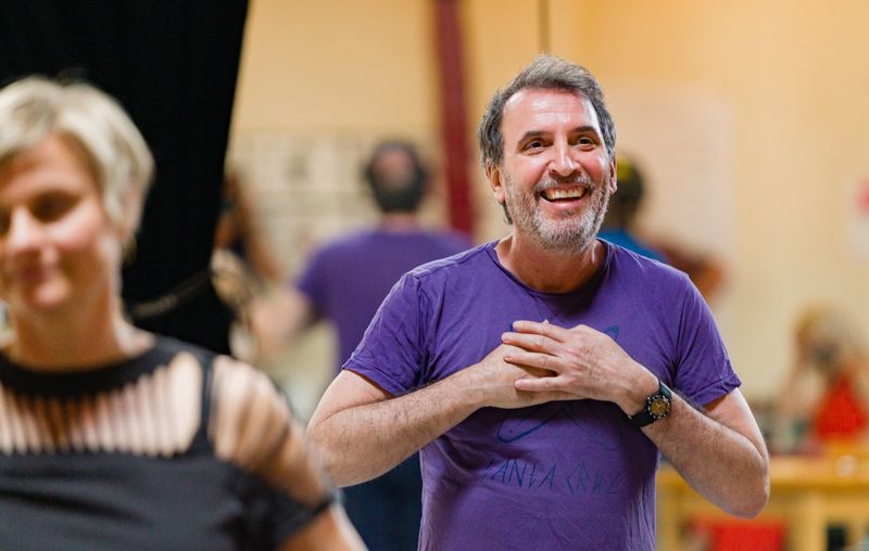 Photo Flash: Inside Rehearsal For BAGDAD CAFE at the Old Vic — photo 4 of 12