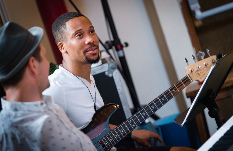 Photo Flash: Inside Rehearsal For BAGDAD CAFE at the Old Vic — photo 2 of 12