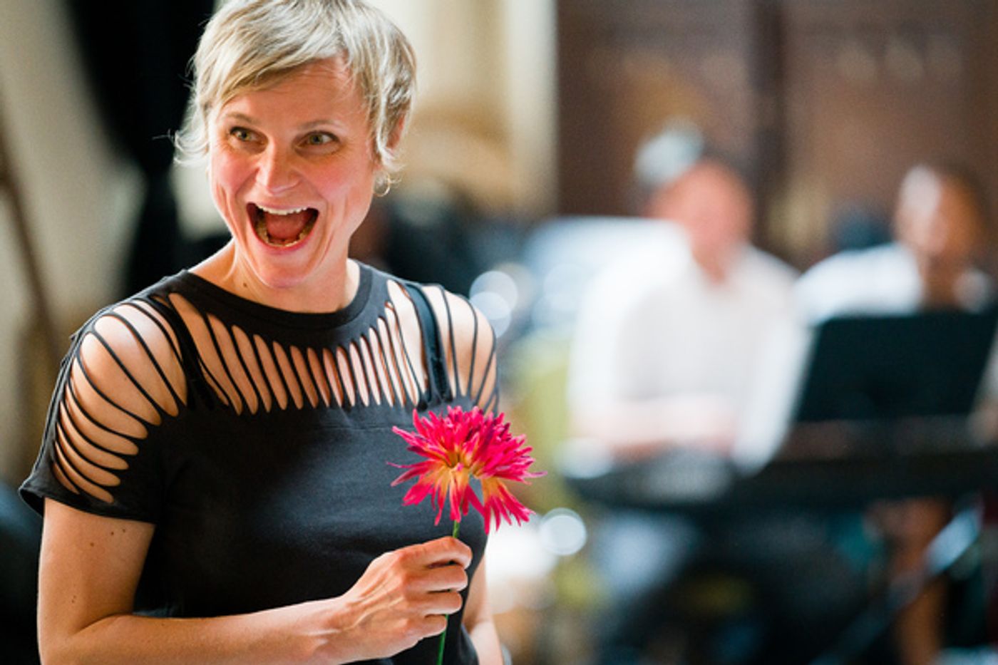 Photo Flash: Inside Rehearsal For BAGDAD CAFE at the Old Vic  Image