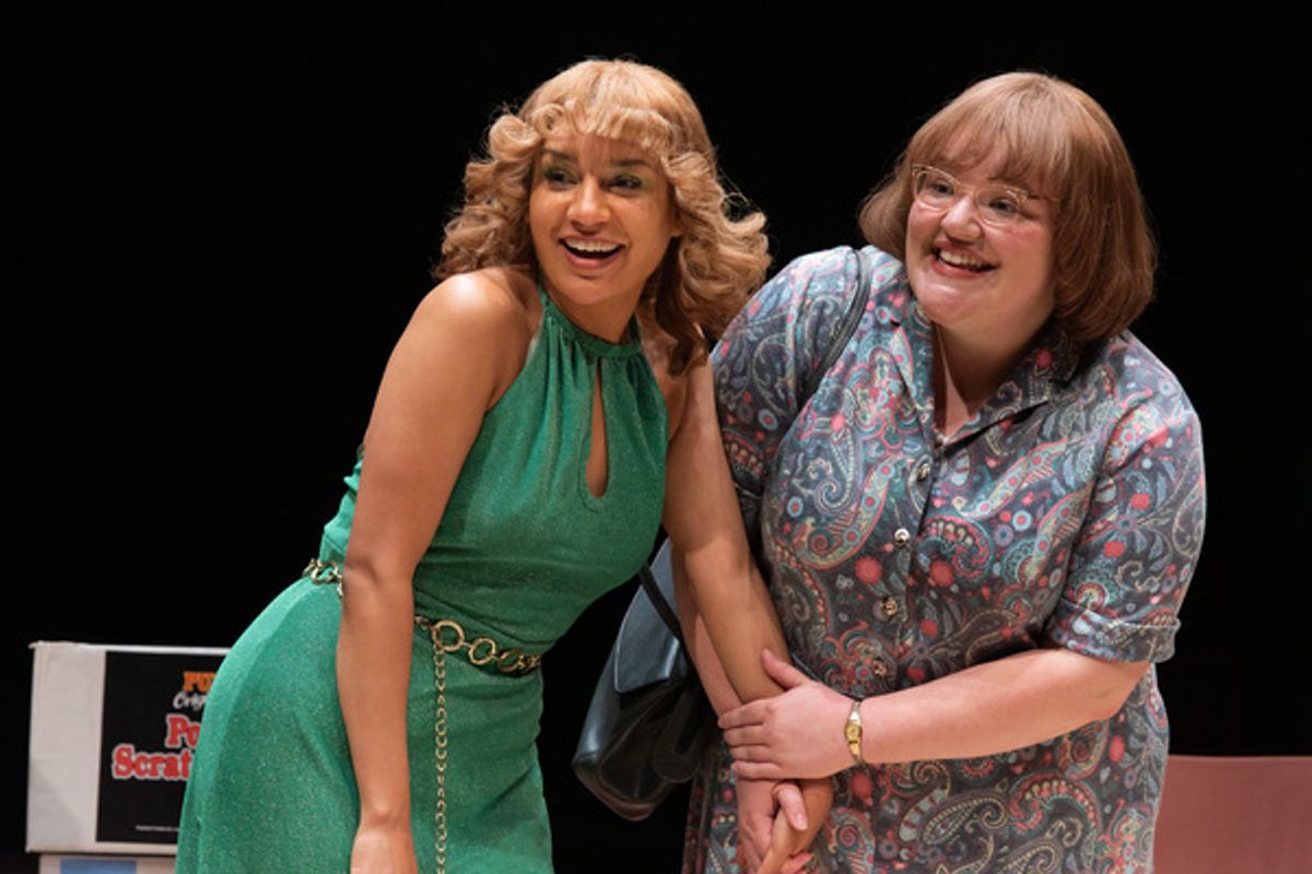 Lucie Shorthouse and Jamie-Rose Monk at 