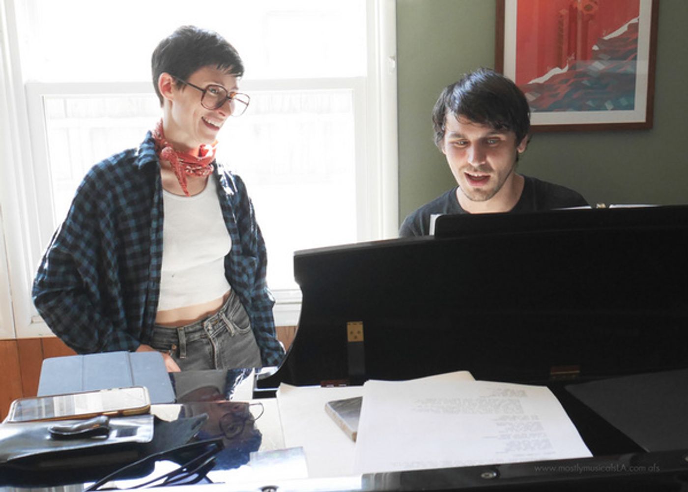 Photo Flash: In Rehearsal With (mostly)musicals' Return to Feinstein's at Vitello's  Image