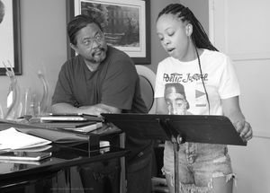 Victor E. Chan and Domonique Patpn @ BroadwayWorld Victor E. Chan and Domonique Patpn Photo