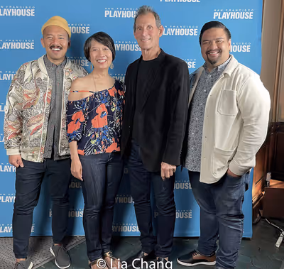 Jomar Tagatac, Jeanne Sakata, Bill English and Jeffrey Lo Photo