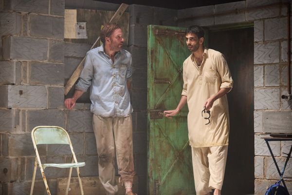 Daniel Lapaine and Sid Sagar Photo