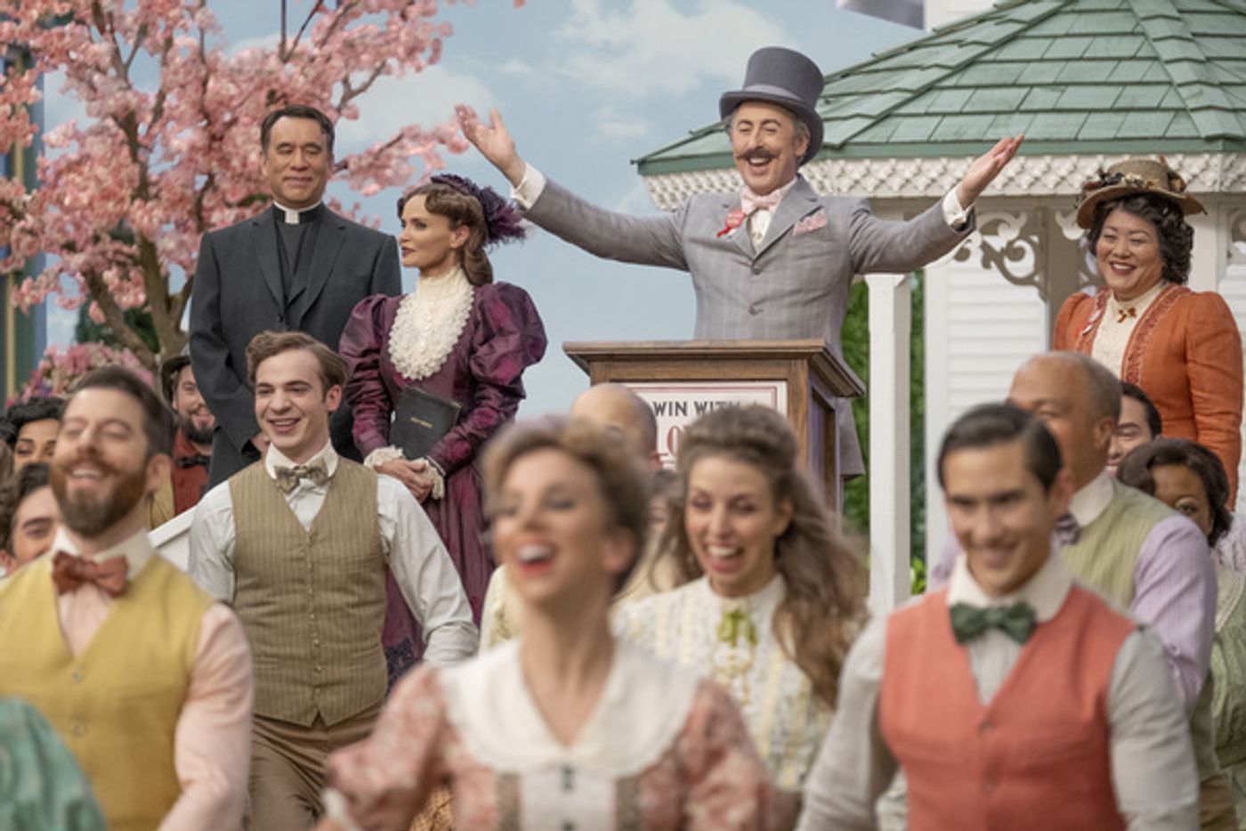 Photos: See the First Photos From SCHMIGADOON!, Featuring Aaron Tveit, Ariana DeBose, Alan Cumming, Kristin Chenoweth & More!  Image