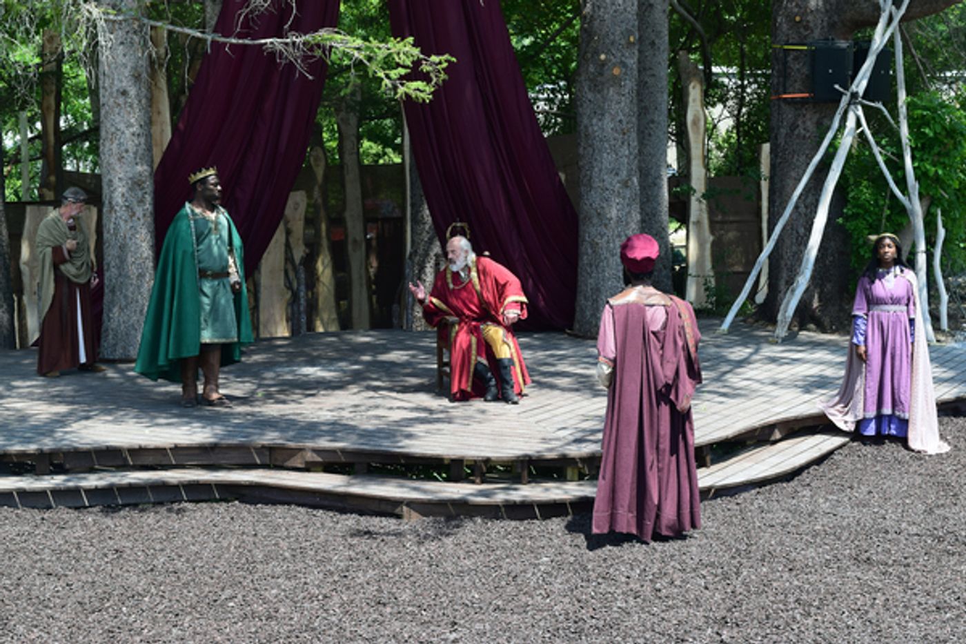 Photos & Video: KING LEAR Opens at The New Spruce Theatre  Image