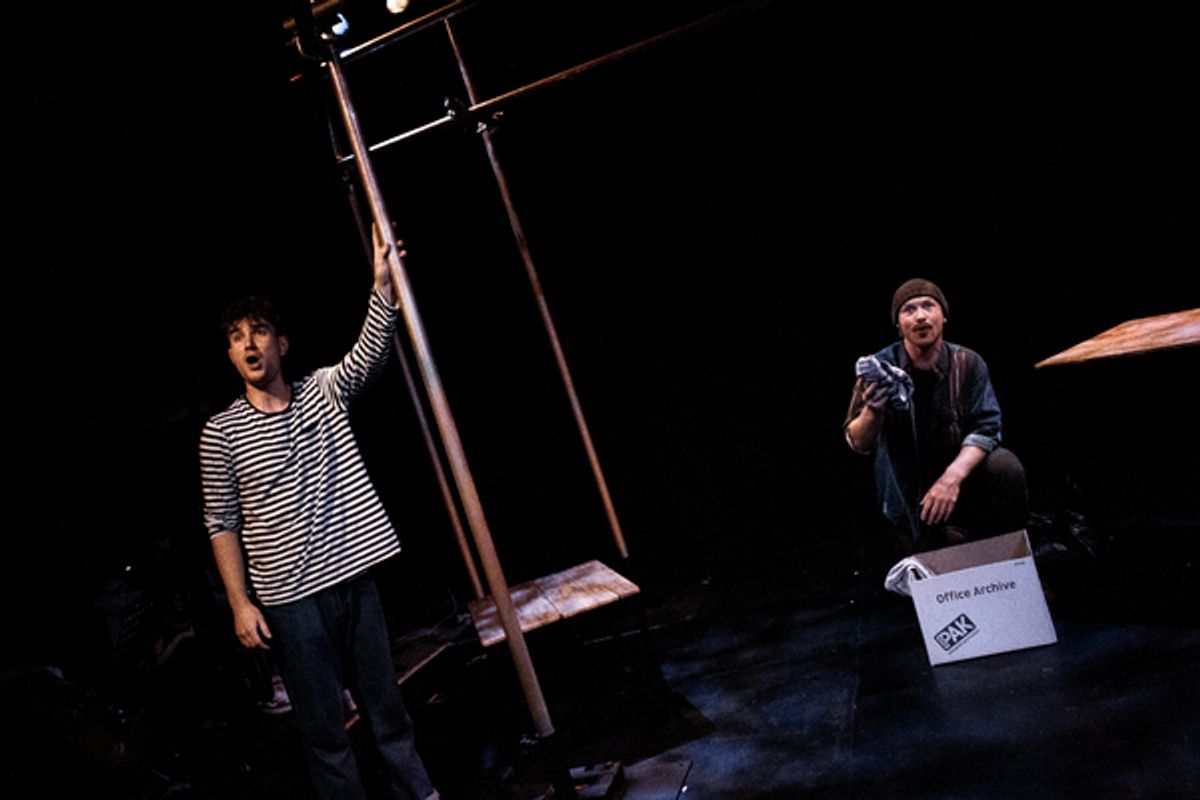 Aidan Harkins and Andrew Patrick-Walker at 