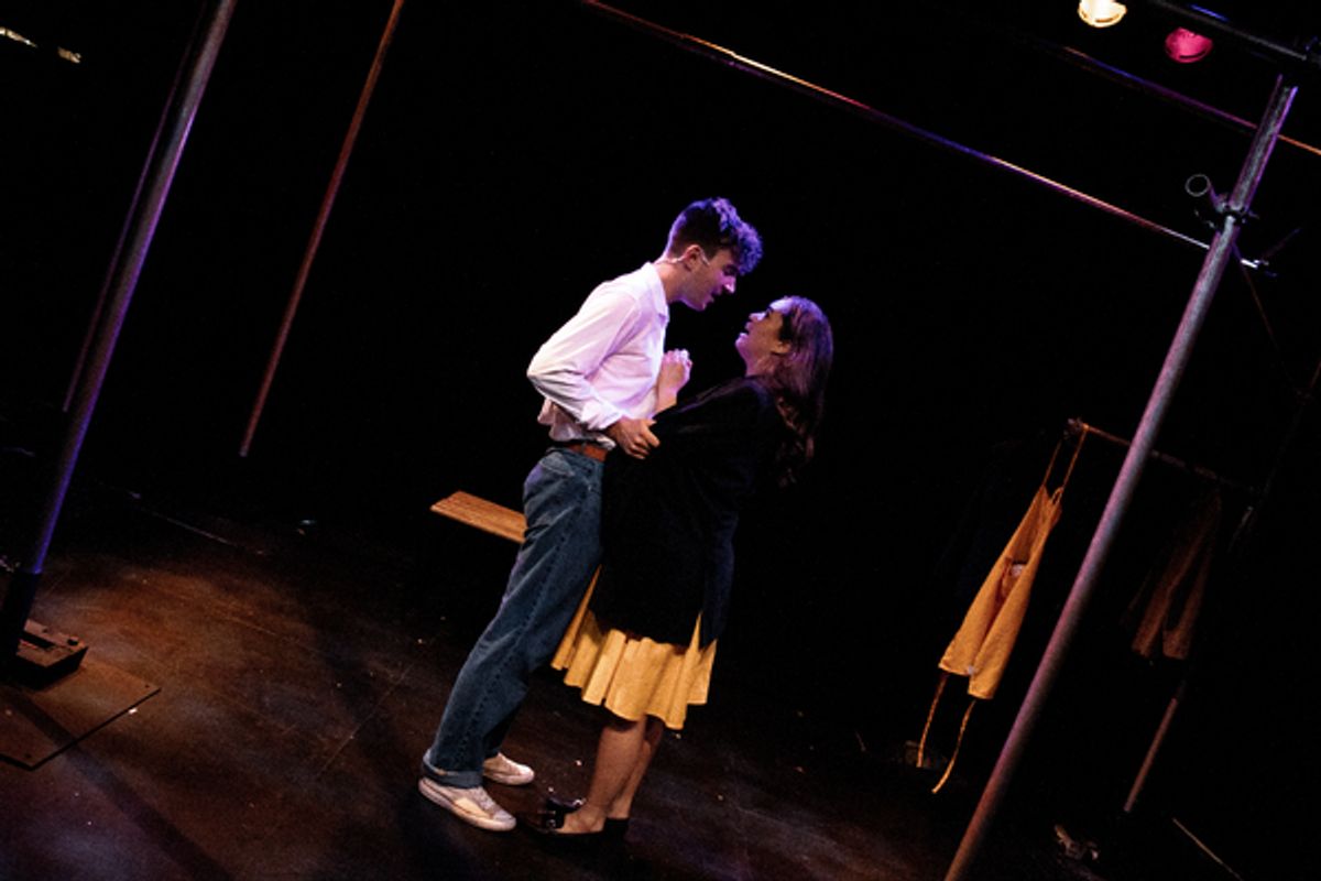 Aidan Harkins and Nicola Espallardo at 