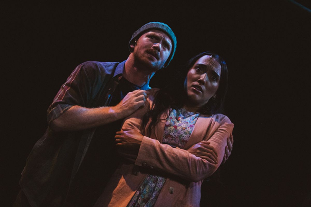 Andrew Patrick-Walker and Grace Mouat at 