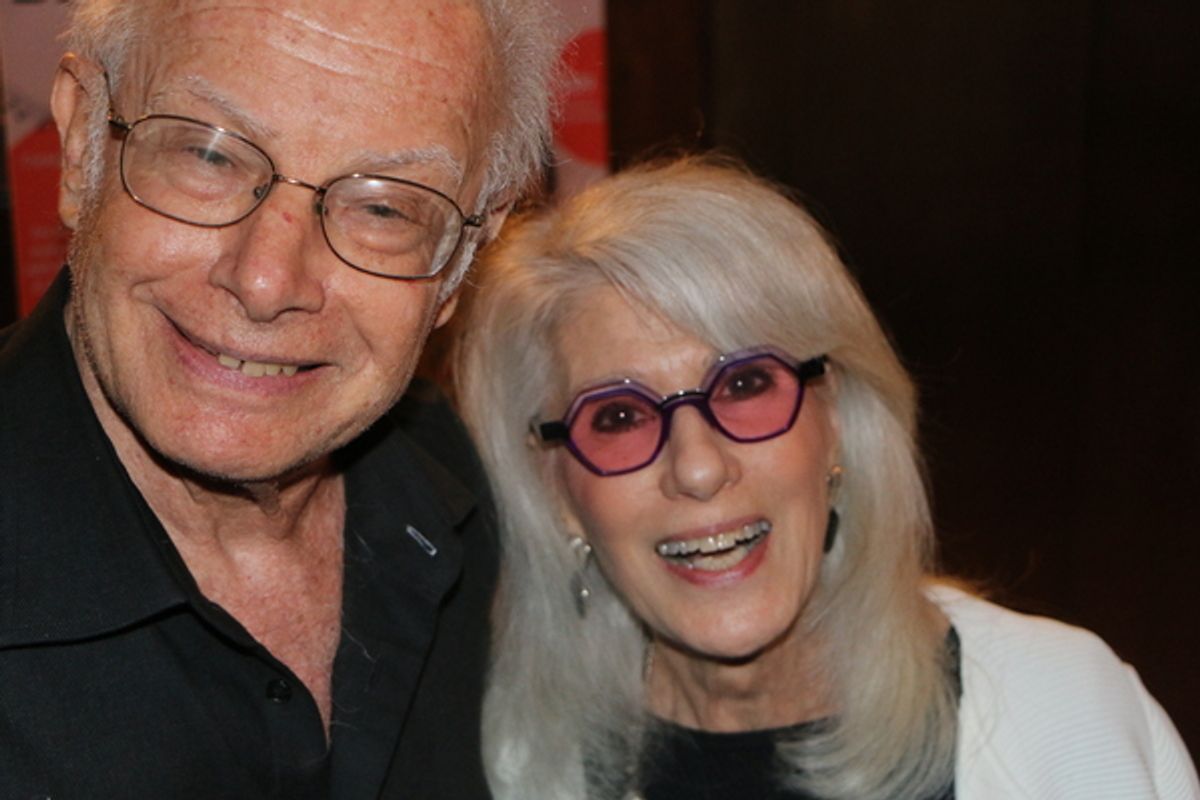 Foster Hirsch and Jamie deRoy at 