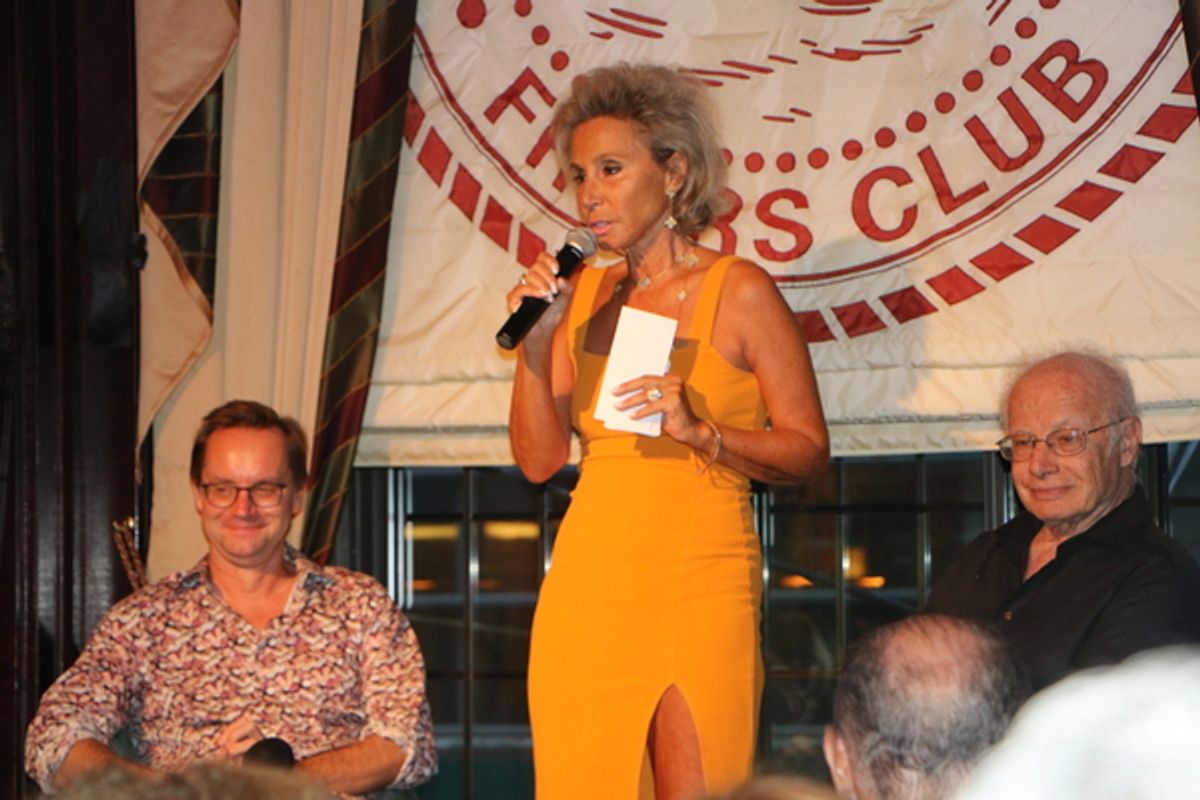 Michael Reidel, Jane Shovel and Foster Hirsch at 