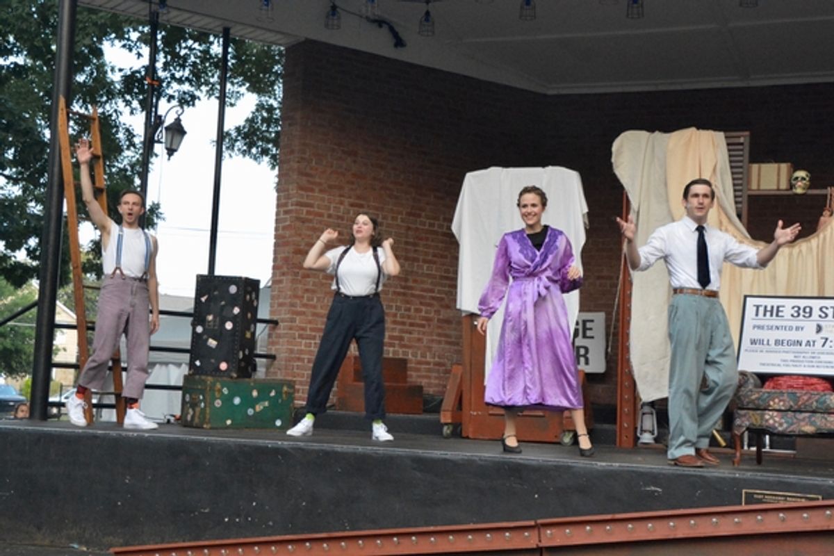 Peter Coleman, Lauren Dietzel, Molly Bader and Kevin Delano at 