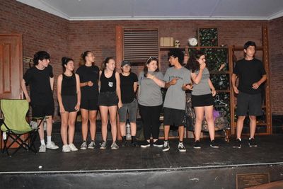 The 39 Steps Stage Crew Photo