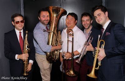 Aaron Johnson, Rob Edwards, Jimmy O''Connel, Benny Benack III, James Sarno Photo