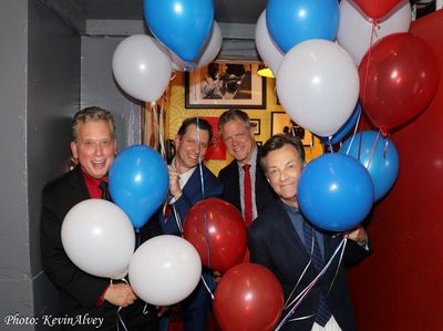 Billy Stritch, Daniel Glass, Steve Doyle, Jim Caruso Photo