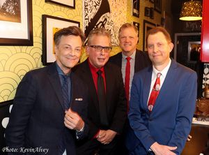 Jim Caruso, Billy Stritch, Steve Doyle, Daniel Glass Photo