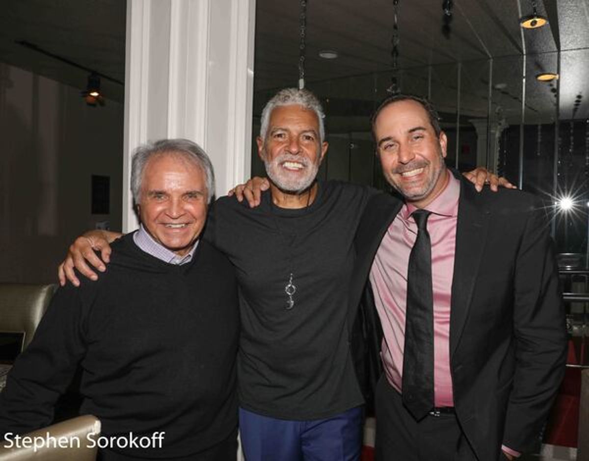 Charles Calello, Clint Holmes, Christian Tamburr at 