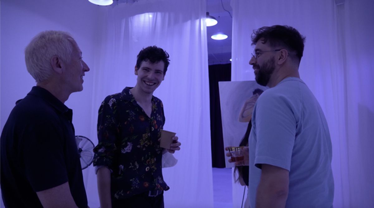 Patrick Sheldon, Tomislav Nevistic and Amil Mujezinovic at Photos: Ziel Dance & Film Festival Presents REFRACTIONS