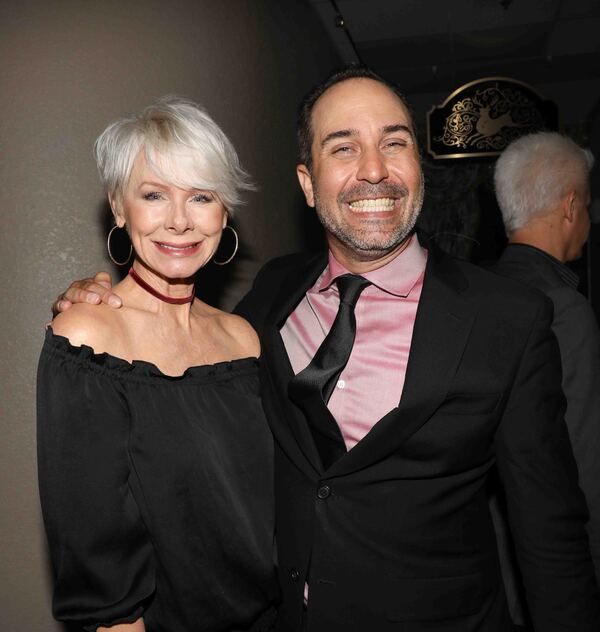 Jill Switzer (Legends Radio) and Christian Tamburr Photo