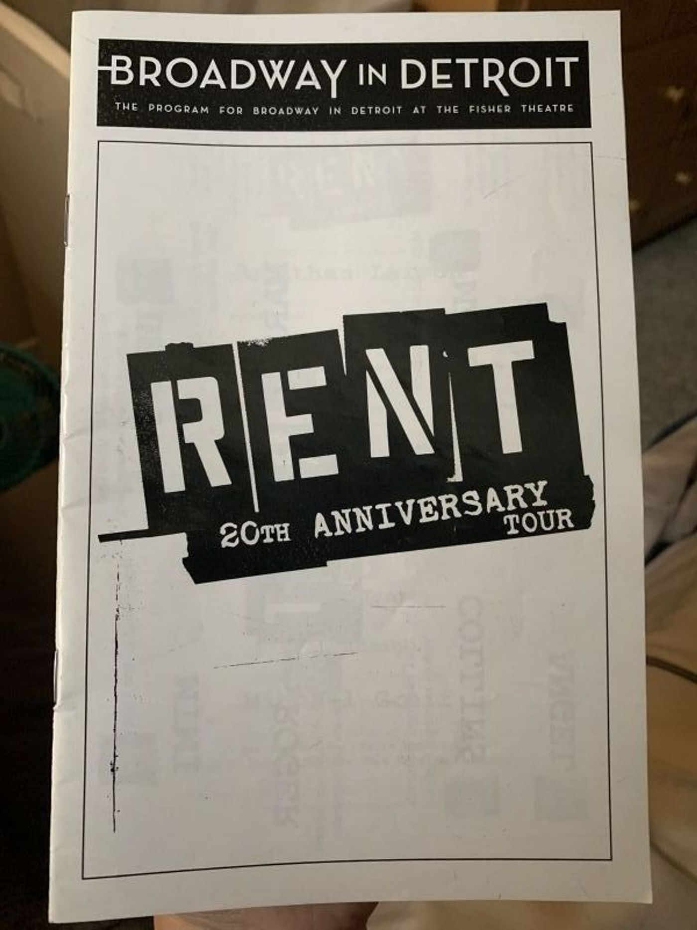 Student Blog: My Theatre Journey: Reminiscing on Some of my Favorite Show Programs Student Blog: My Theatre Journey: Reminiscing on Some of my Favorite Show Programs Image