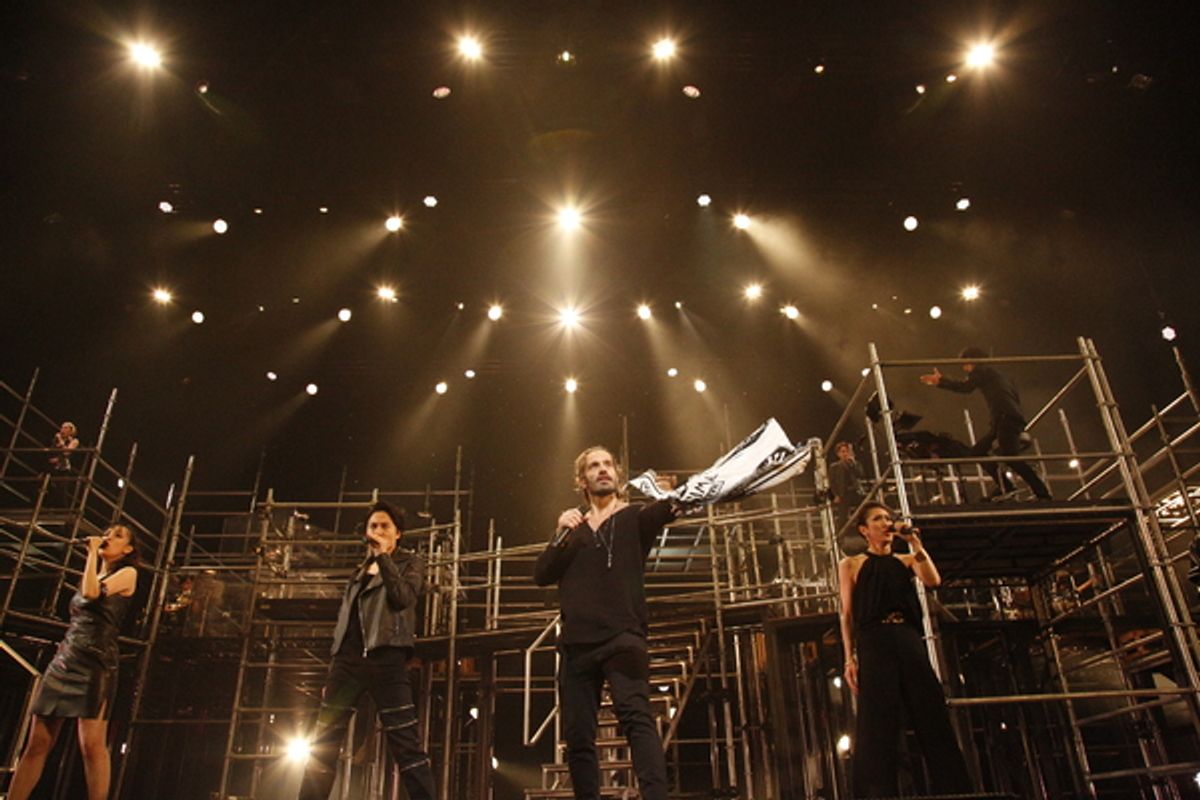 The cast of Jesus Christ Superstar. at Exclusive Photos: Ramin Karimloo, Telly Leung & More In JESUS CHRIST SUPERSTAR in Japan