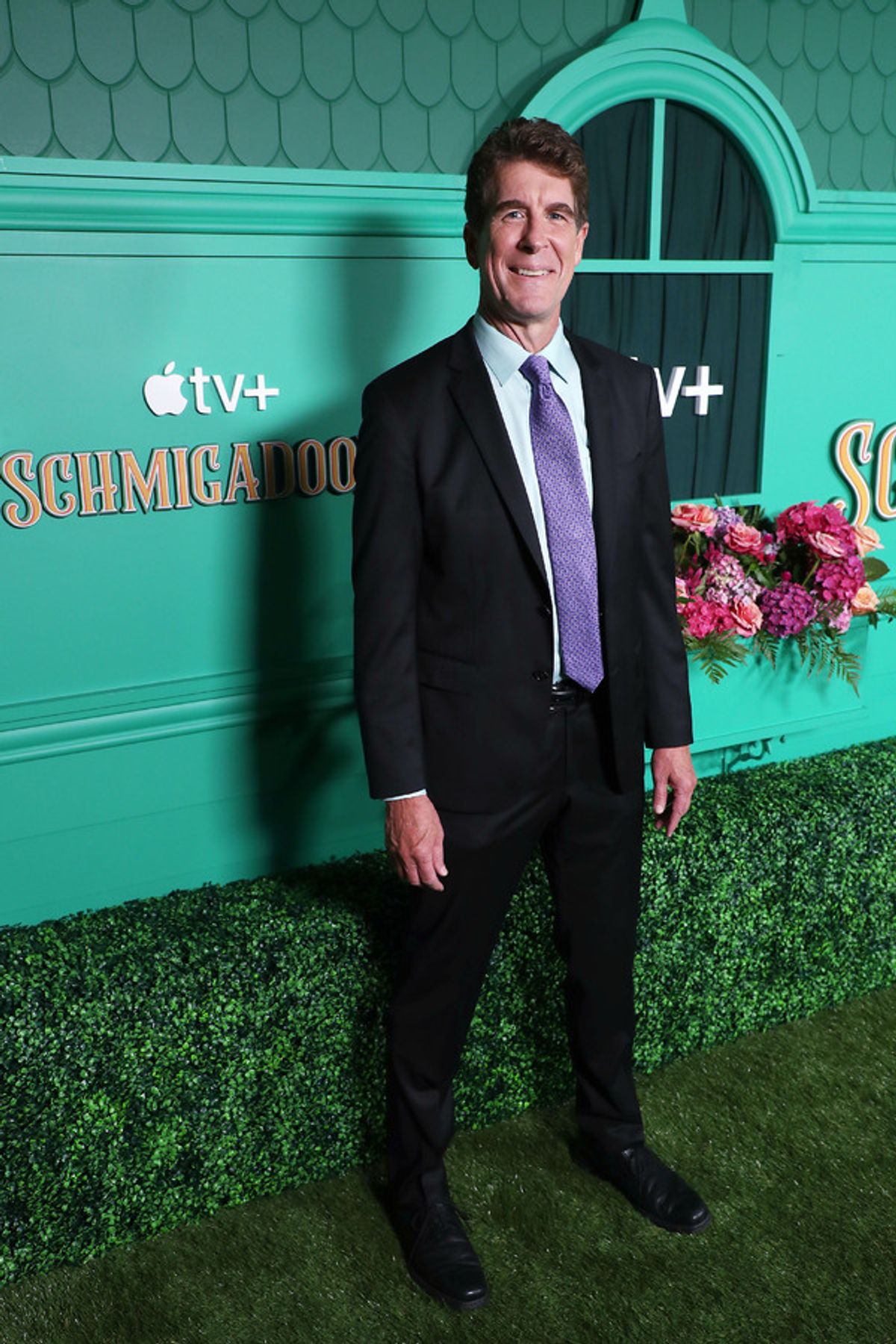 Cinco Paul (executive producer) at Photos: Cecily Strong, Keegan-Michael Key, Kristin Chenoweth, Dove Cameron & More Attend SCHMIGADOON! Premiere in NYC