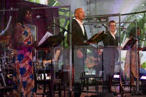 Neema Bickersteth, Marcus Nance, Robert Markus and Vanessa Sears @ BroadwayWorld Neema Bickersteth, Marcus Nance, Robert Markus and Vanessa Sears Photo