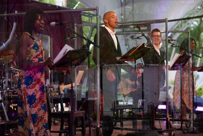 Neema Bickersteth, Marcus Nance, Robert Markus and Vanessa Sears Photo
