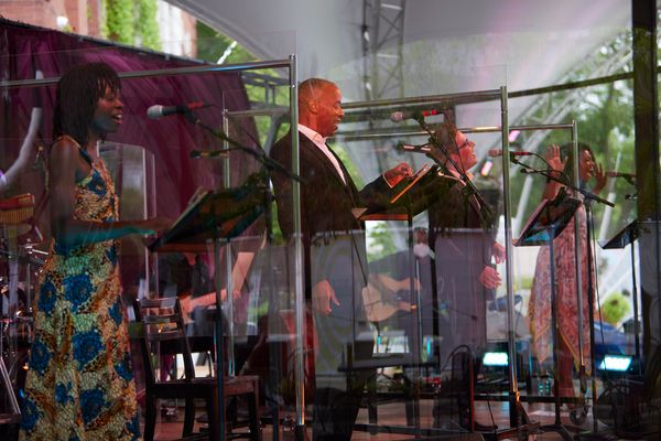 Neema Bickersteth, Marcus Nance, Robert Markus and Vanessa Sears Photo