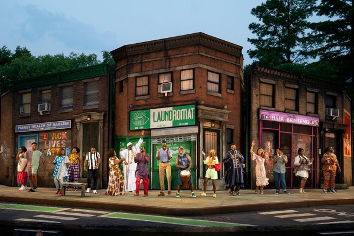 The Company at Photos: First Look at Free Shakespeare in the Park's MERRY WIVES