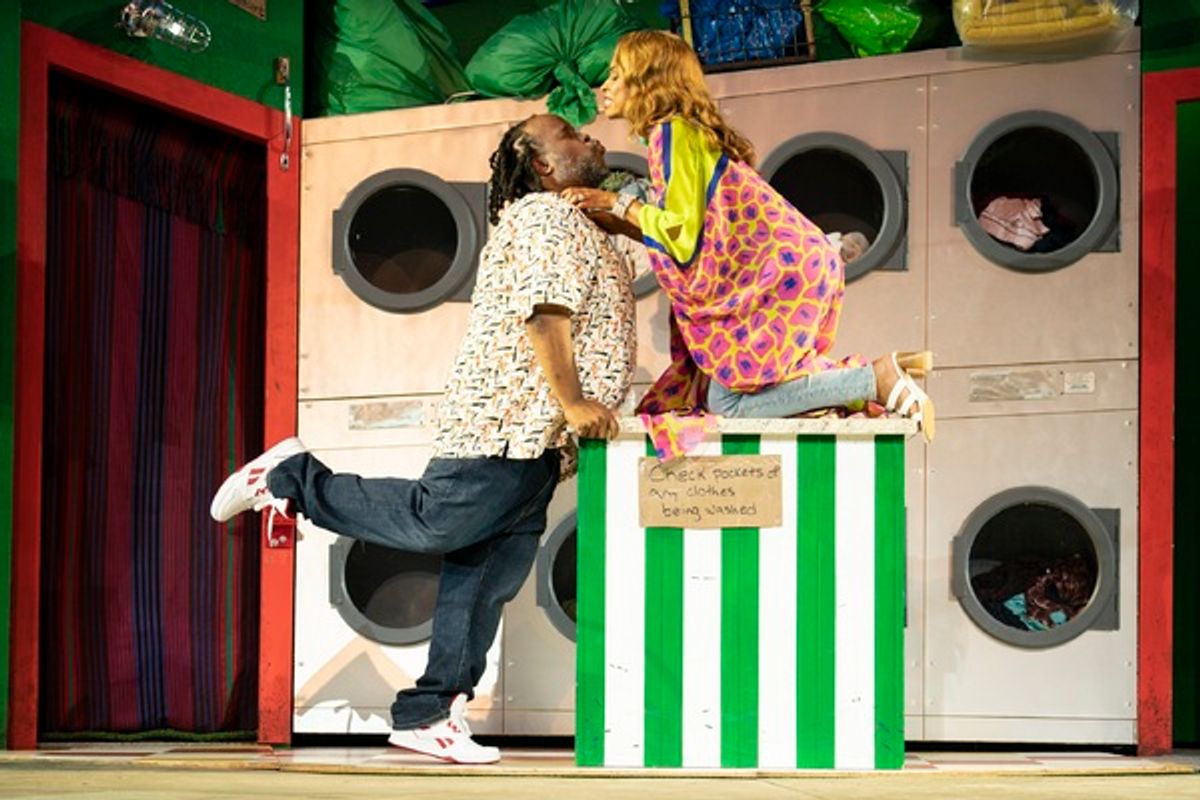 Jacob Ming-Trent and Susan Kelechi Watson  at 